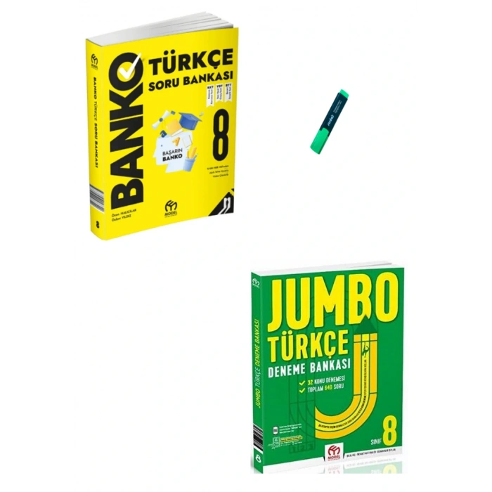 LGS 8. Sınıf Türkçe Banko Soru Bankası ve Jumbo Deneme