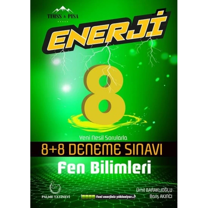 LGS 8.SINIF ENERJİ FEN BİLİMLERİ 8+8 DENEME