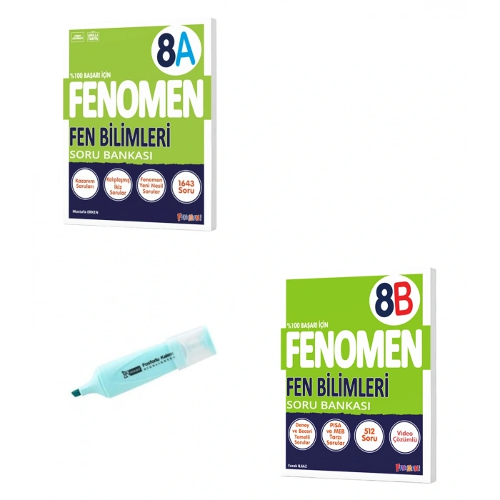 LGS 8.Sınıf Fen Bilimleri A Ve Fen Bilimleri B Soru Bankası