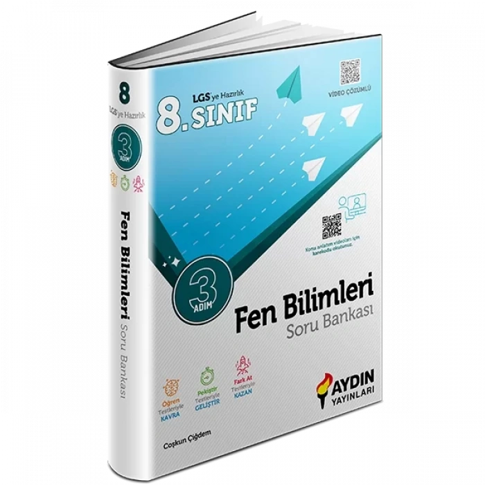 LGS 8.Sınıf Fen Bilimleri Üç Adım Soru Bankası