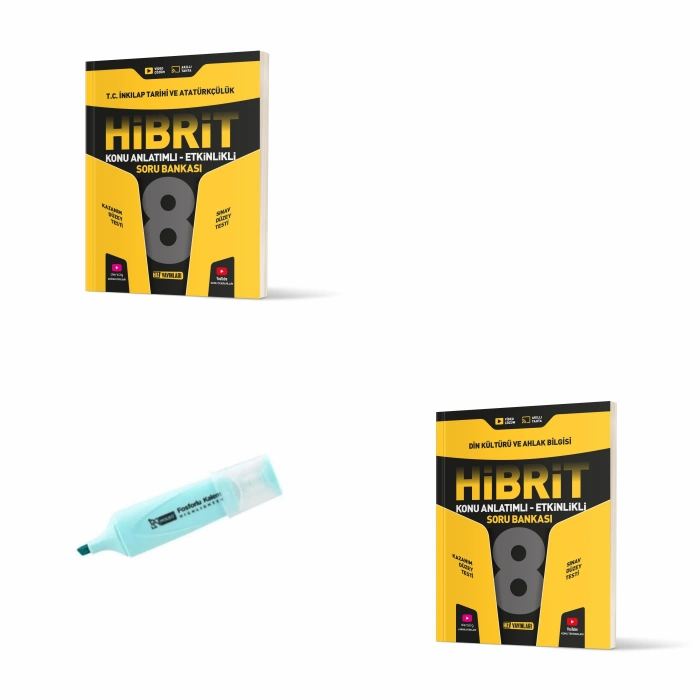 LGS 8.Sınıf HİBRİT İnkılap Tarihi Ve Din Kültürü Konu Anlatımlı Etkinlikli Soru Bankası