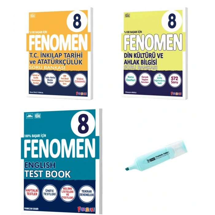 LGS 8.Sınıf İnkılap Din Kültürü Ve İngilizce Soru Bankası