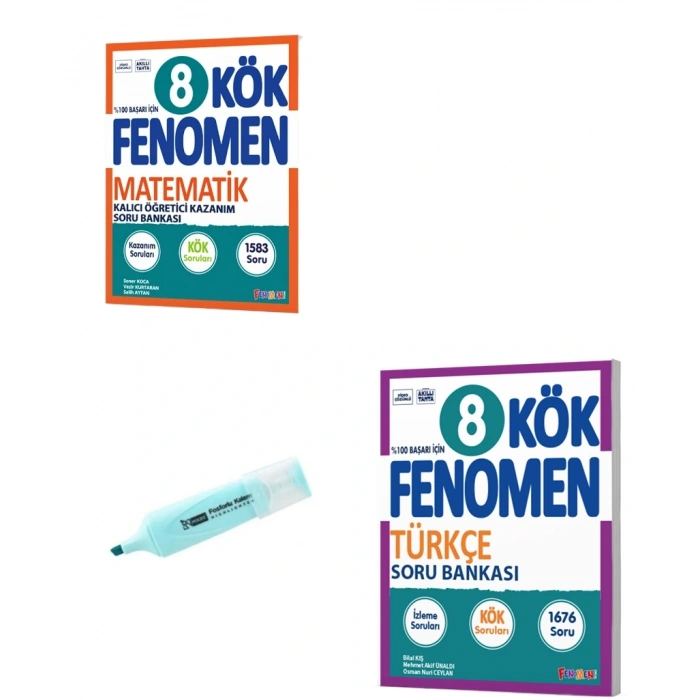 LGS 8.Sınıf KÖK Matematik Ve Türkçe Soru Bankası