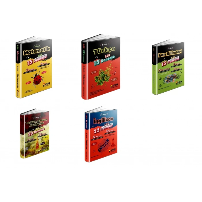 LGS 8.Sınıf Mat Fen Türkçe İnkılap İngilizce Deneme