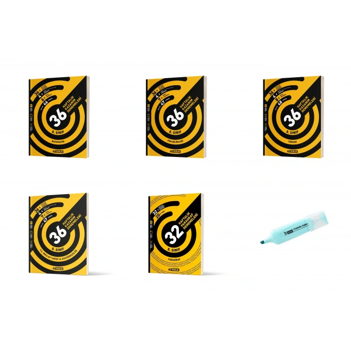 LGS 8.Sınıf Matematik Fen Türkçe İnkılap Paragraf Haftalık Kazanım Denemeleri