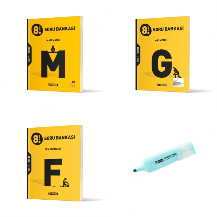 LGS 8.Sınıf Matematik Geometri Ve Fen Bilimleri Soru Bankası