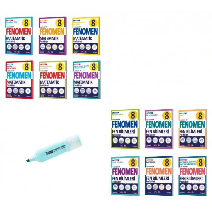 LGS 8.Sınıf Matematik Ve Fen Bilimleri Fasikülleri Soru Bankası