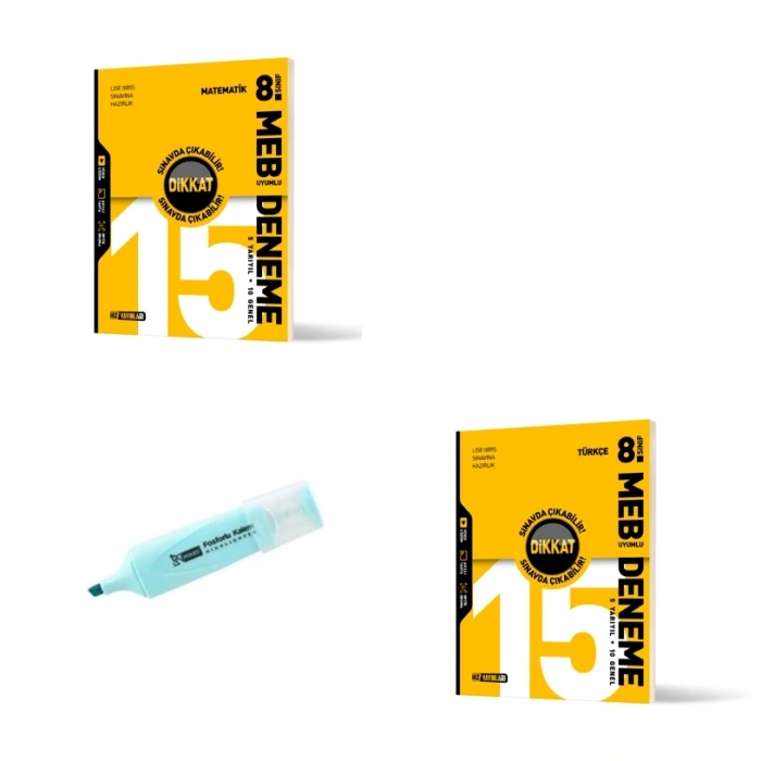 LGS 8.Sınıf Matematik Ve Türkçe DİKKAT Sınavda Çıkabilir Deneme