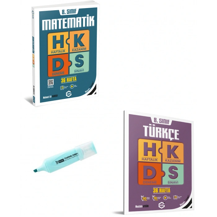 LGS 8.Sınıf Matematik Ve Türkçe Haftalık Kazanım Deneme Sınavı