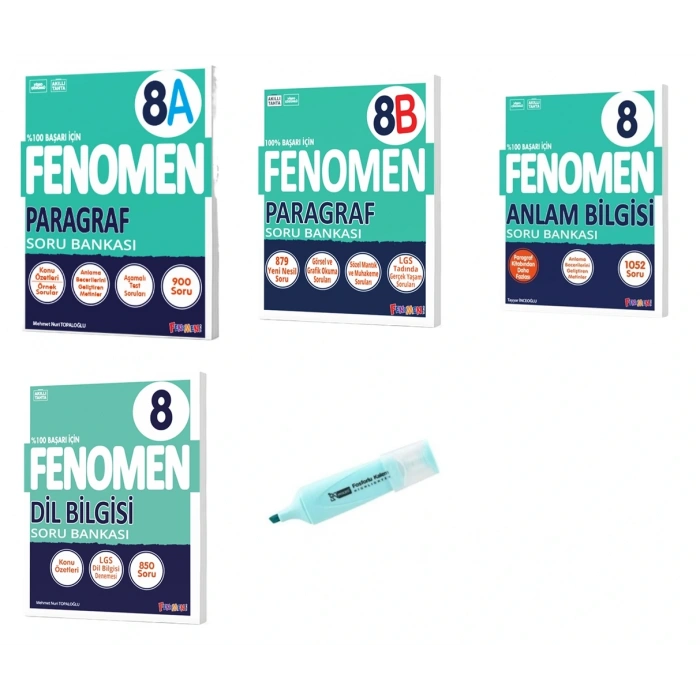 LGS 8.Sınıf Paragraf A-B Anlam Bilgisi Ve Dil Bilgisi Soru Bankası