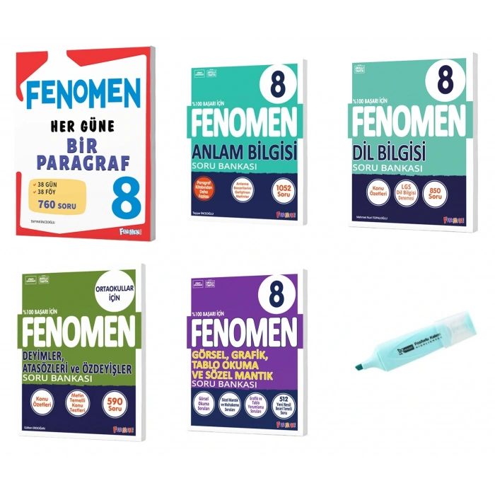 LGS 8.Sınıf Sözel Ders Becerisi Kazandıran Soru Bankası Seti