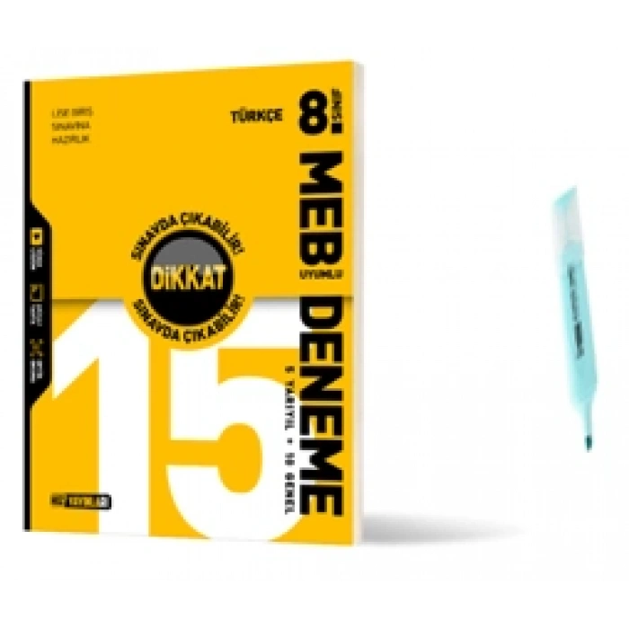 LGS 8.Sınıf Türkçe Deneme MEB Uyumlu DİKKAT Sınavda Çıkabilir