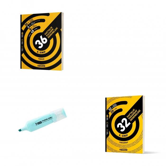 LGS 8.Sınıf Türkçe Ve Paragraf Haftalık Kazanım Denemeleri