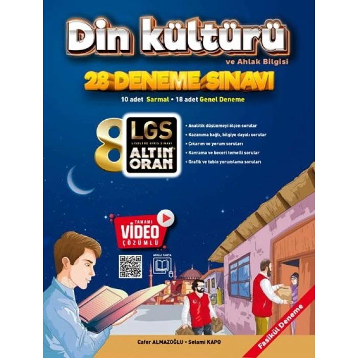 LGS ALTIN ORAN 8.SINIF DİN KÜLTÜRÜ VE AHLAK BİLGİSİ 28 DENEME SINAVI
