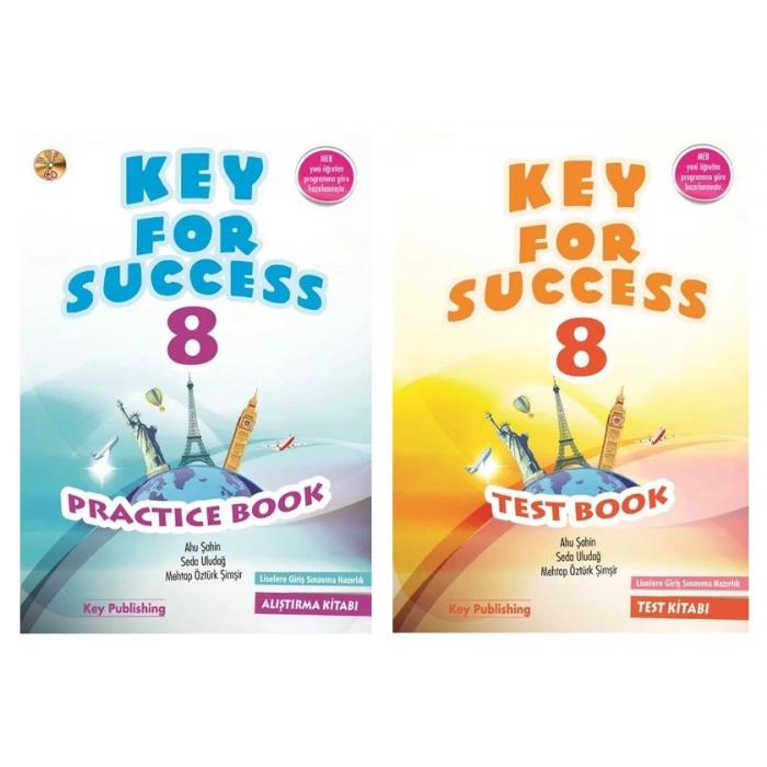 LGS KEY FOR SUCCESS 8 PRACTICE BOOK VE TEST BOOK