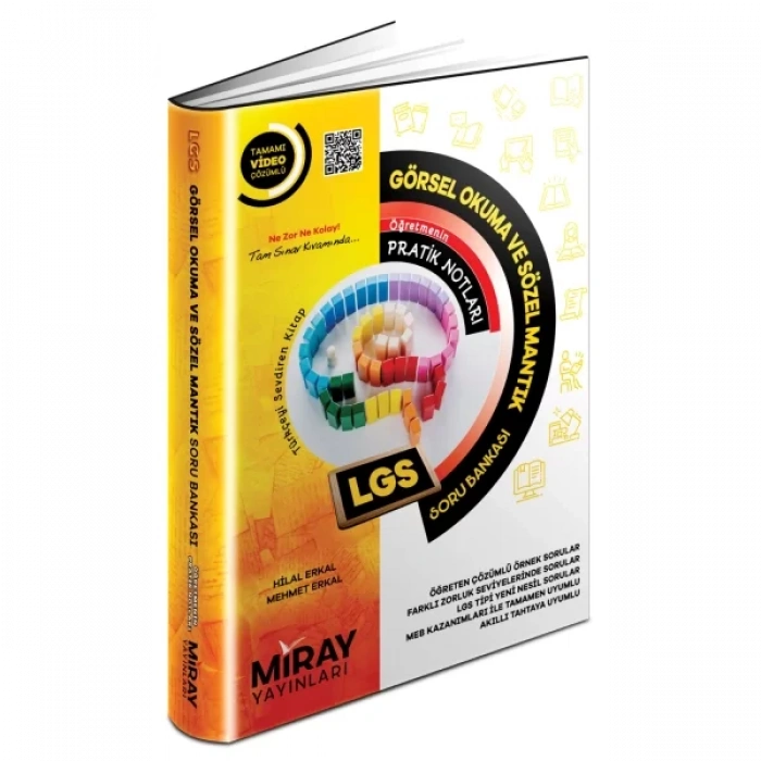 Miray LGS 8. Sınıf Görsel Okuma ve Sözel Mantık Konu Özetli SB