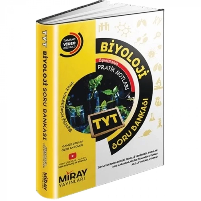 Miray TYT Biyoloji Konu Özetli Soru Bankası