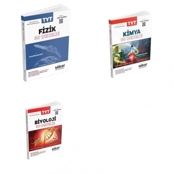 Miray TYT Fizik Kimya ve Biyoloji Deneme