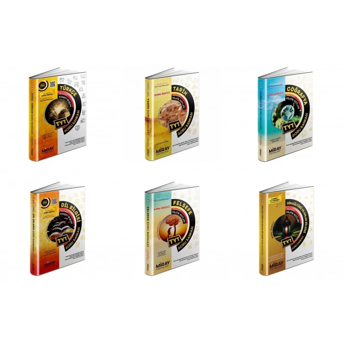 Miray TYT Konu Özetli Soru Bankası Sözel Tüm Dersler Set