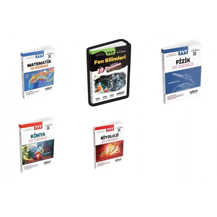 Miray TYT Matematik Fen Bilimleri Fizik Kimya ve Biyoloji Deneme