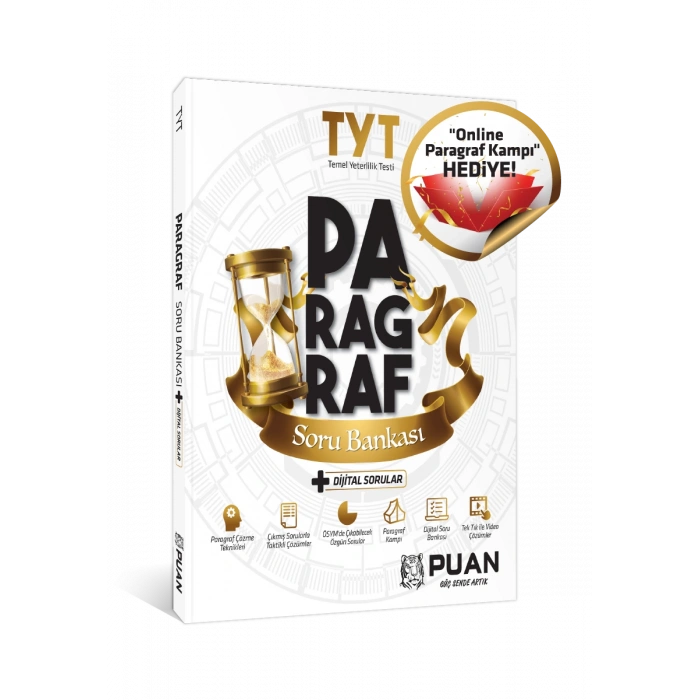 Puan Yayınları TYT Paragraf Soru Bankası + Video Paragraf Kampı Hediyeli