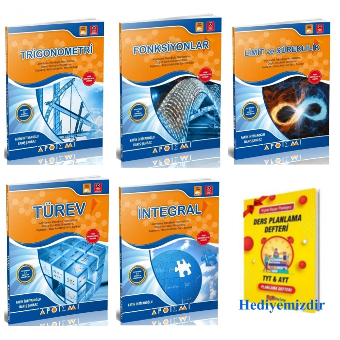 Trigonometri Fonksiyonlar Limit Türev İntegral Apotemi Fasikülleri