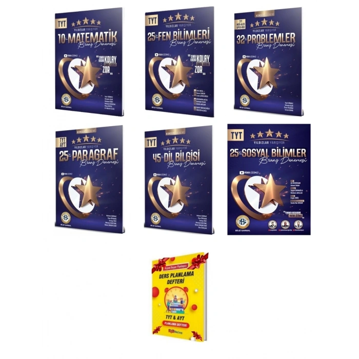 TYT BilgiSarmal Yıldızlar Yarışıyor Deneme Seti