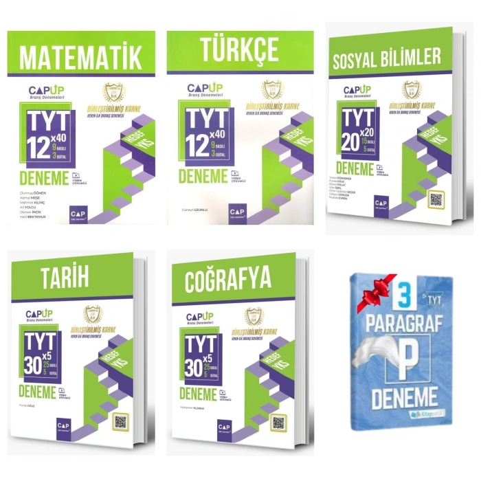 TYT ÇAP Matematik Türkçe Sosyal Bilgiler Tarih ve Coğrafya Deneme