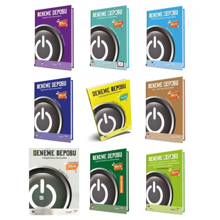 TYT Deneme Deposu Üçgenler Dörtgenler Analitik Trigonometri Fonksiyon Limit-Türev İntegral Logaritma-Diziler Polinom Denemeleri