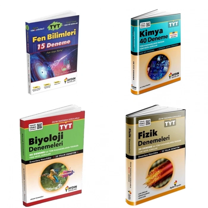 TYT Fen Bilimleri Fizik Kimya ve Biyoloji Deneme