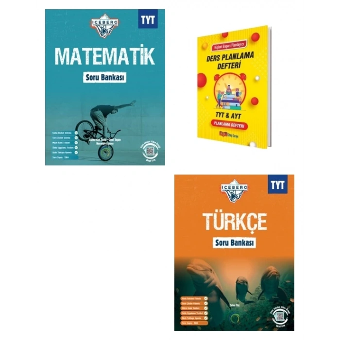 TYT IceBerg Matematik ve Türkçe Soru Bankası