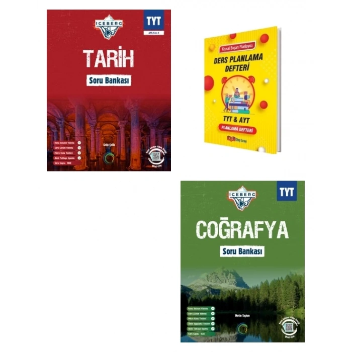 TYT IceBerg Türkçe Tarih ve Coğrafya Soru Bankası