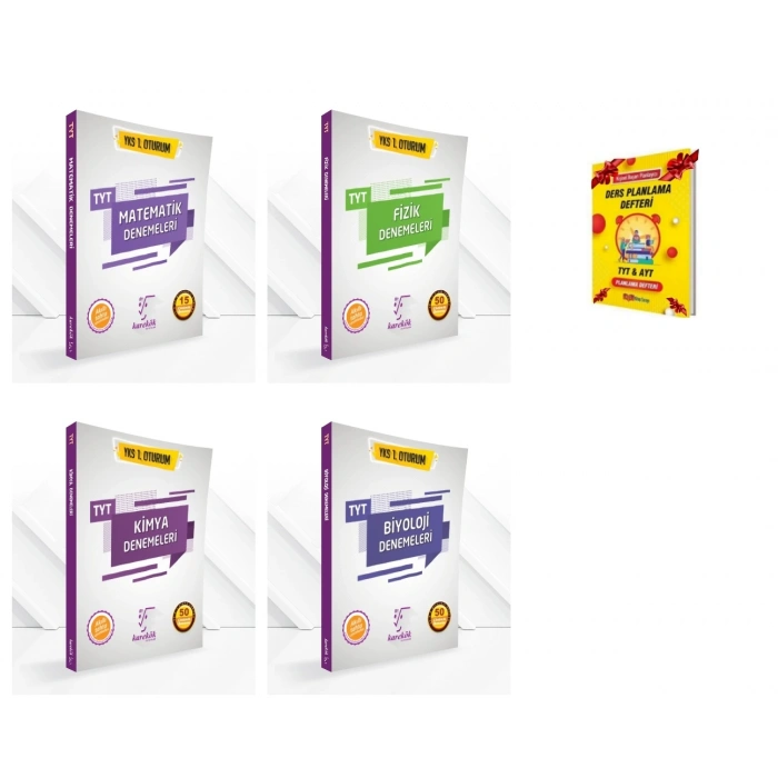 TYT Matematik Fizik Kimya ve Biyoloji Deneme Seti
