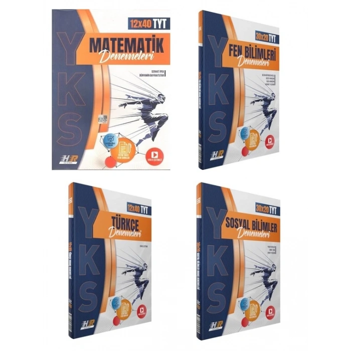 TYT Matematik Türkçe Fen ve Sosyal Bilimler Hız ve Renk Deneme Seti