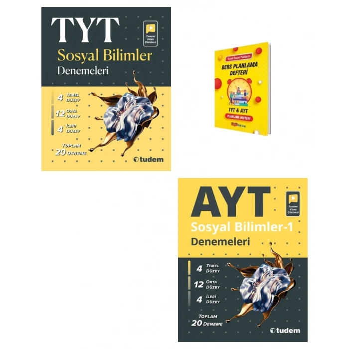 TYT ve AYT Sosyal Bilimler Denemeleri