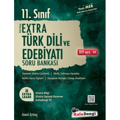 11.Sınıf Extra T.Dili ve Edebiyatı Soru Bankası