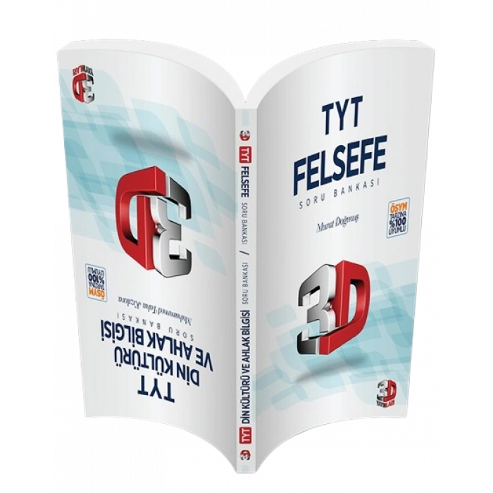 3D Yayınları TYT Din Kültürü Ve Felsefe Soru Bankası Tamamı Video Çözümlü