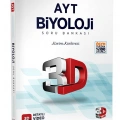 3D Yayınları AYT Biyoloji Soru Bankası Tamamı Video Çözümlü