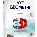 3D Yayınları AYT Geometri Soru Bankası Tamamı Video Çözümlü