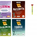 7.Sınıf 5li Genel Master Matematik Fen Türkçe 15li Deneme
