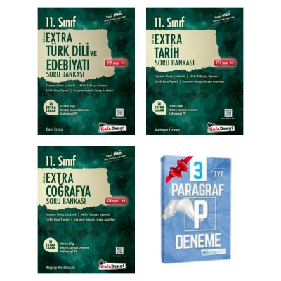 11.Sınıf Extra Edebiyat Tarih ve Coğrafya Soru Bankası