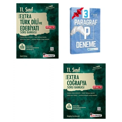 11.Sınıf Extra Edebiyat ve Coğrafya Soru Bankası