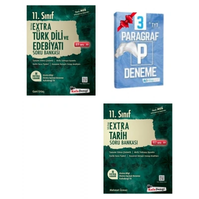 11.Sınıf Extra Edebiyat ve Tarih Soru Bankası