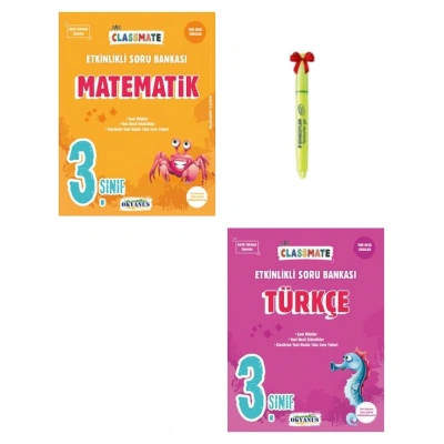 3.Sınıf Classmate Matematik ve Türkçe