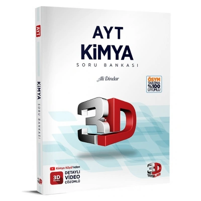 3D Yayınları AYT Kimya Soru Bankası Tamamı Video