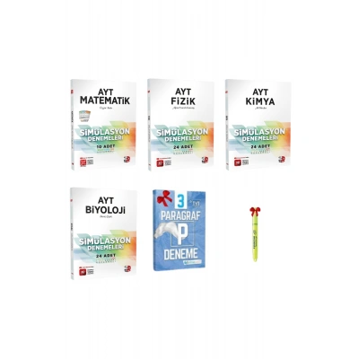 AYT Matematik+Fizik+Kimya+Biyoloji Deneme Tamamı Video Çözümlü