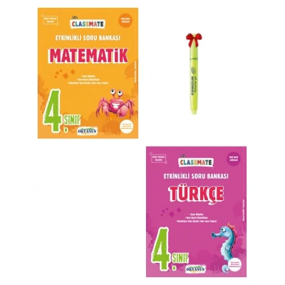 4.Sınıf Classmate Matematik ve Türkçe