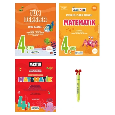 4.Sınıf Tüm Dersler Classmate Matematik Master Matematik