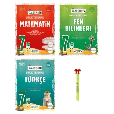 7.Sınıf Classmate Matematik Fen Bilimleri Türkçe Soru Bankası