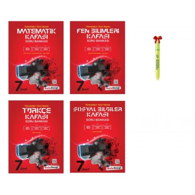 7.Sınıf Matematik Kafası Fen Bilimleri Türkçe Sosyal Bilgiler Kafası